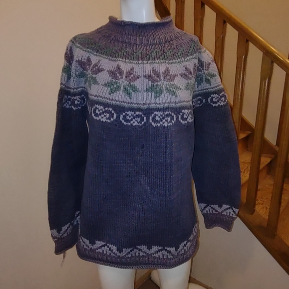 Vintage heavy cotton sweater - Picture 1 of 9